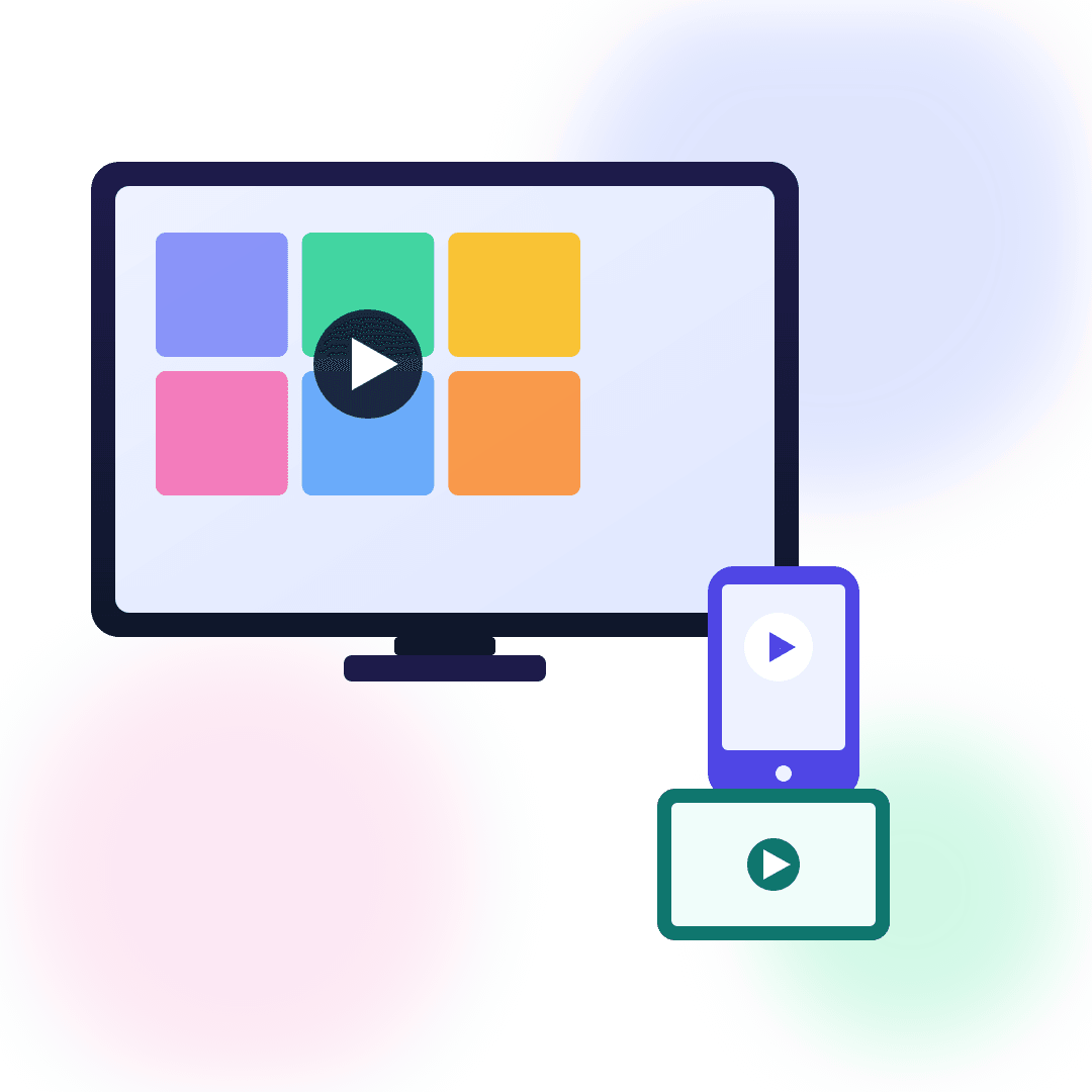 Televo IPTV streaming live channels on a smart TV, phone and tablet
